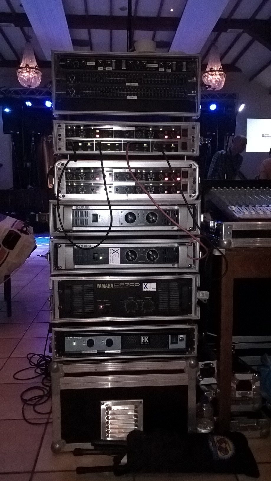 Amps, cross overs, EQ's, FX Youth Arise 4-2016